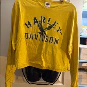 Harley-Davidson Yellow Graphic Long Sleeve